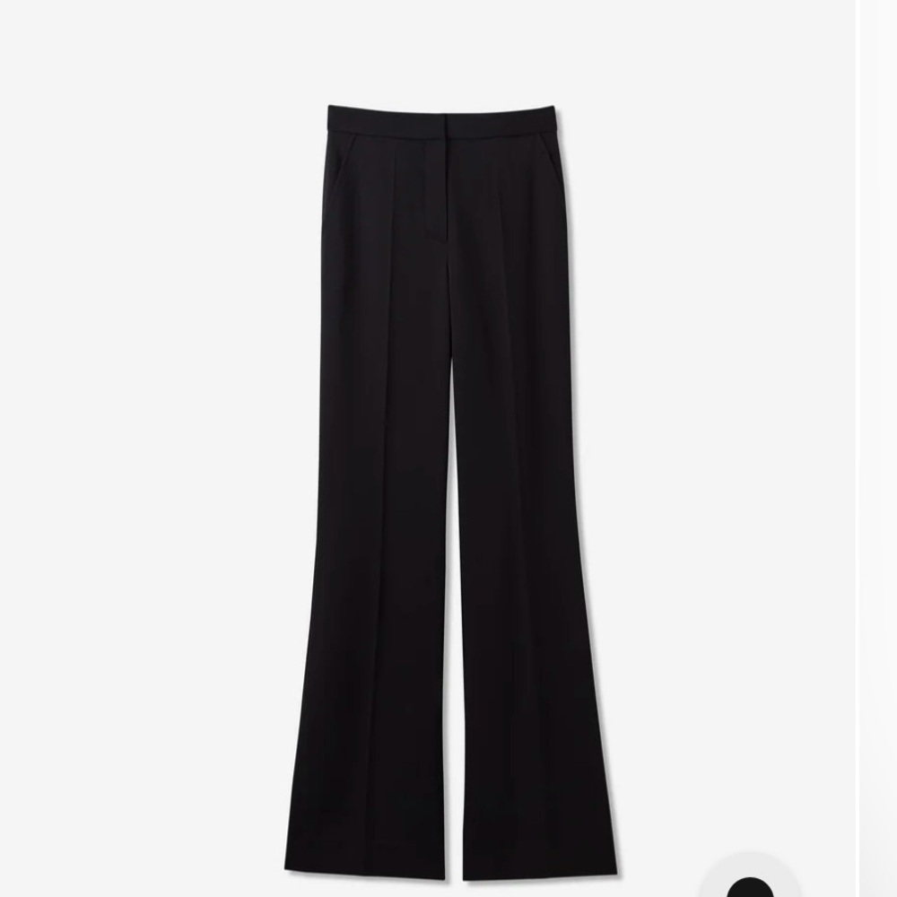 St. John’s dark navy wool, wide Leg Pants, 16